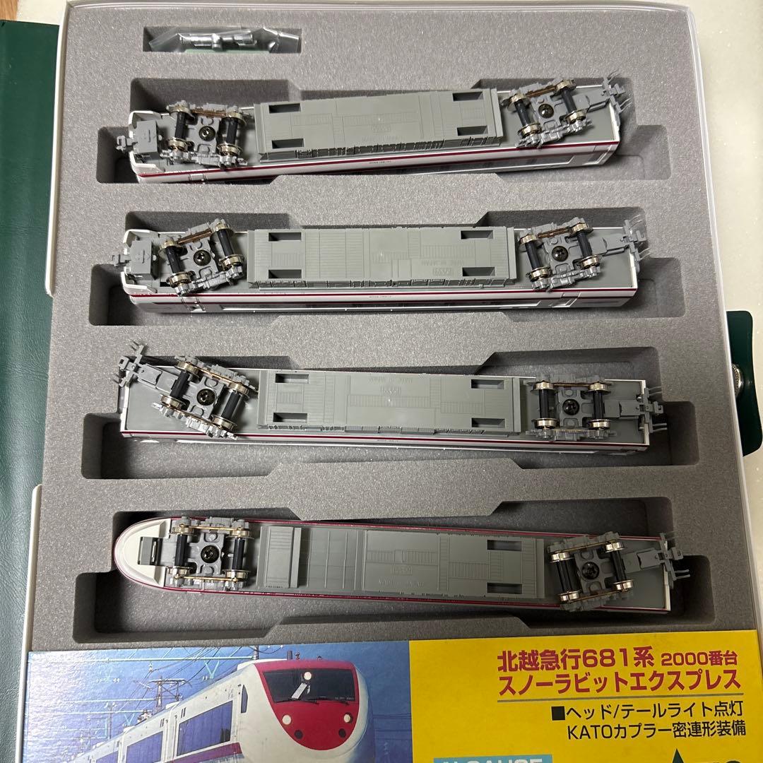 KATO 10-381 681系スノーラビットパーツ、シール未使用