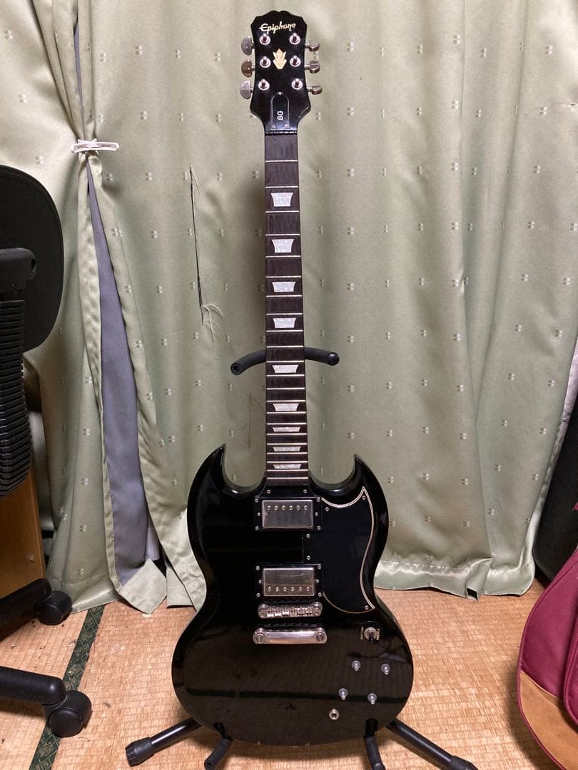 最終価格Epiphone SG エレキギターg400？ ケースもお付けします