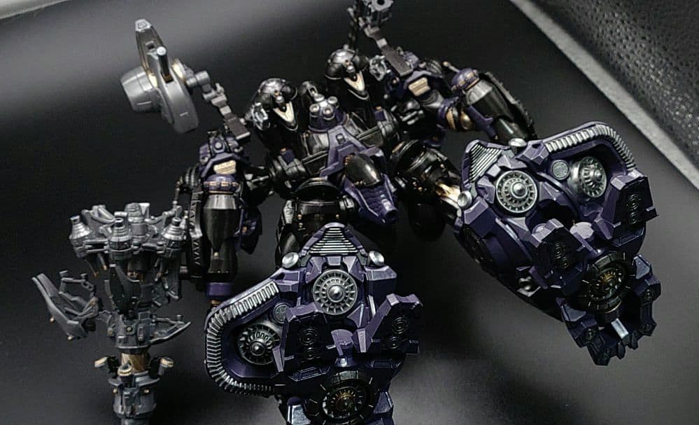 【玄鋼謹製】30MM アーマードコア6 オープンフェイス　フル塗装完成品