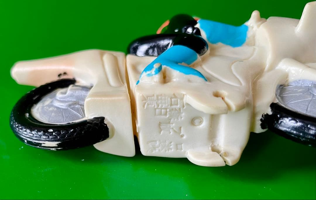 仮面ライダー 新サイクロン号 ソフビ人形 ポピー 希少品です！旧バンダイ