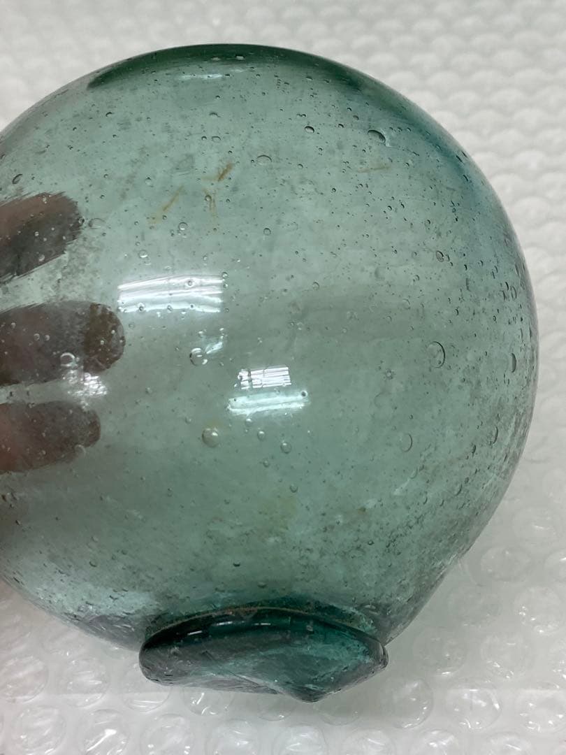 3-2421 ガラス玉・浮き玉　大小4個セット