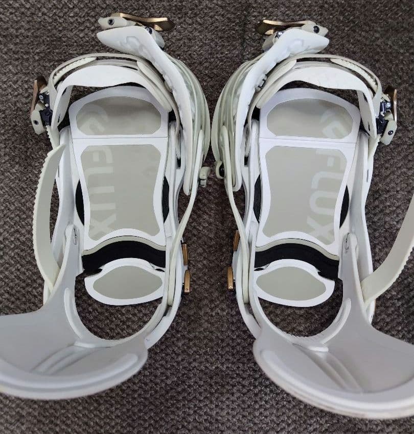 FLUX GX スノーボード ビンディング XS ホワイト バインディング