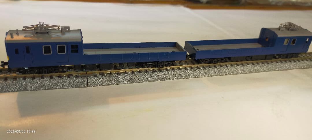 ワールド工芸クモル145　 クル144の2両編成の配給電車　Nゲージ塗装済完成品