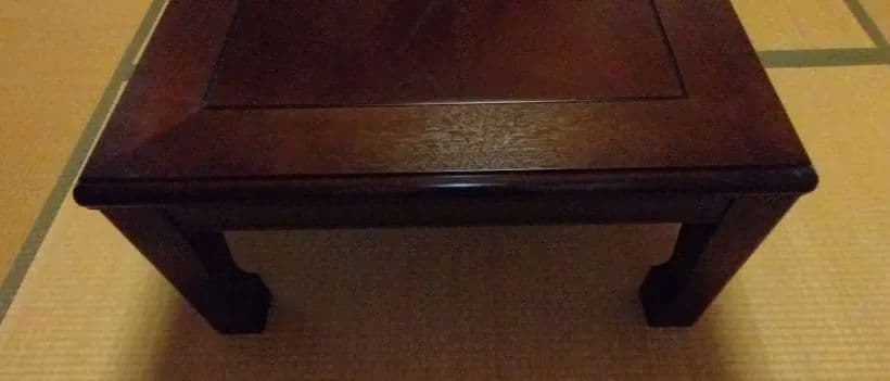 木製座卓 ダークブラウン(送料込み)