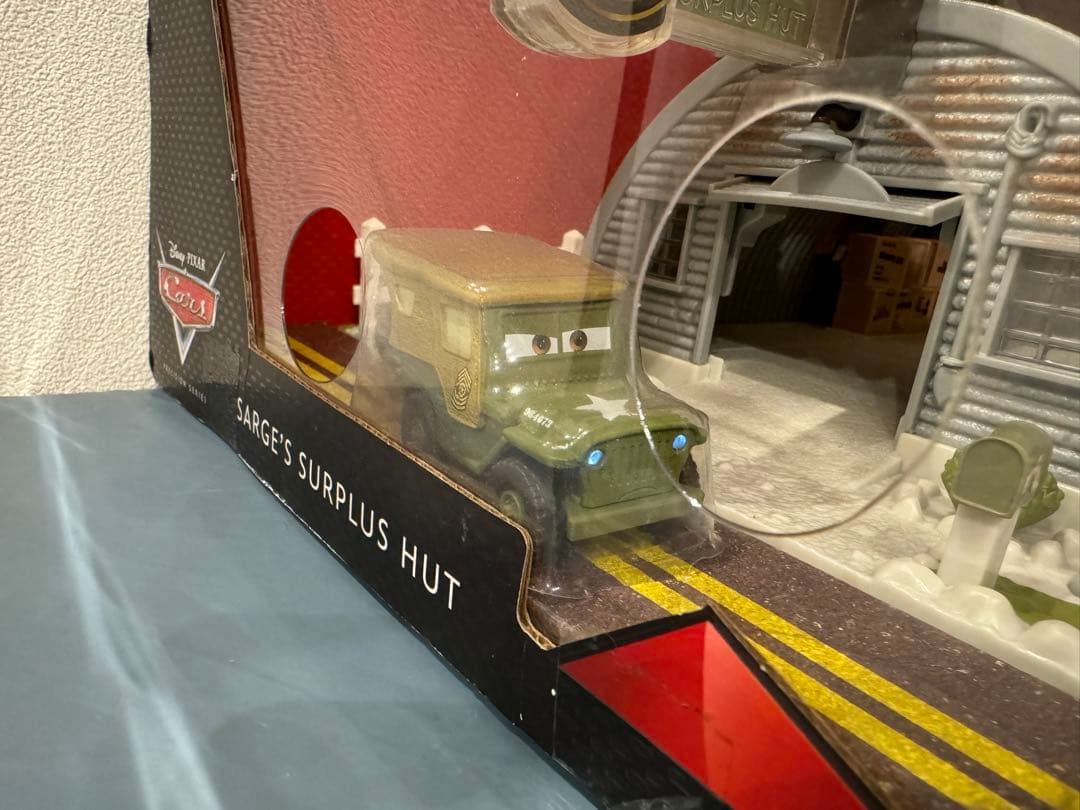 廃盤　ディズニー　カーズ　マテル　プレシジョン　サージの小屋