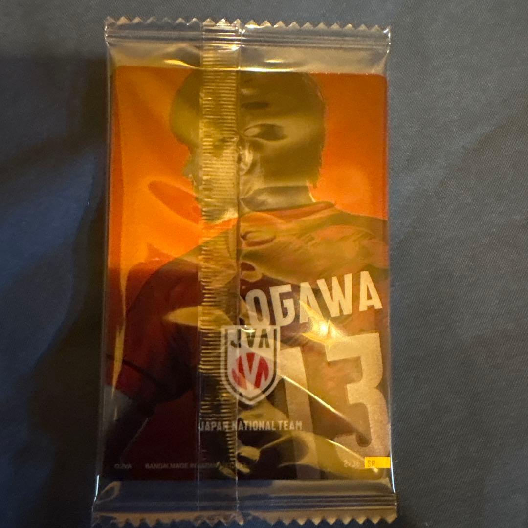 バレーボール男子日本代表 小川智大選手 ウエハース ユニフォームカード