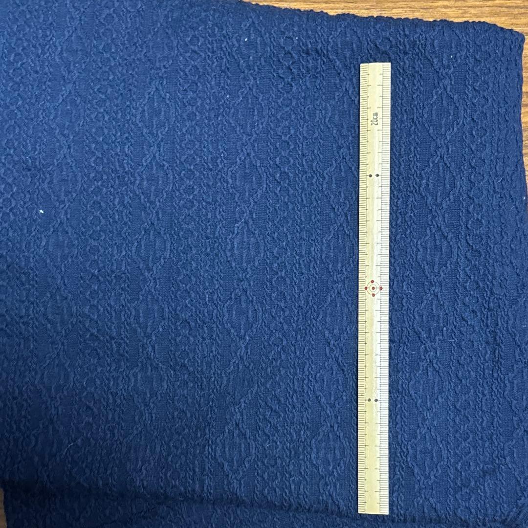 アラン風ニット生地