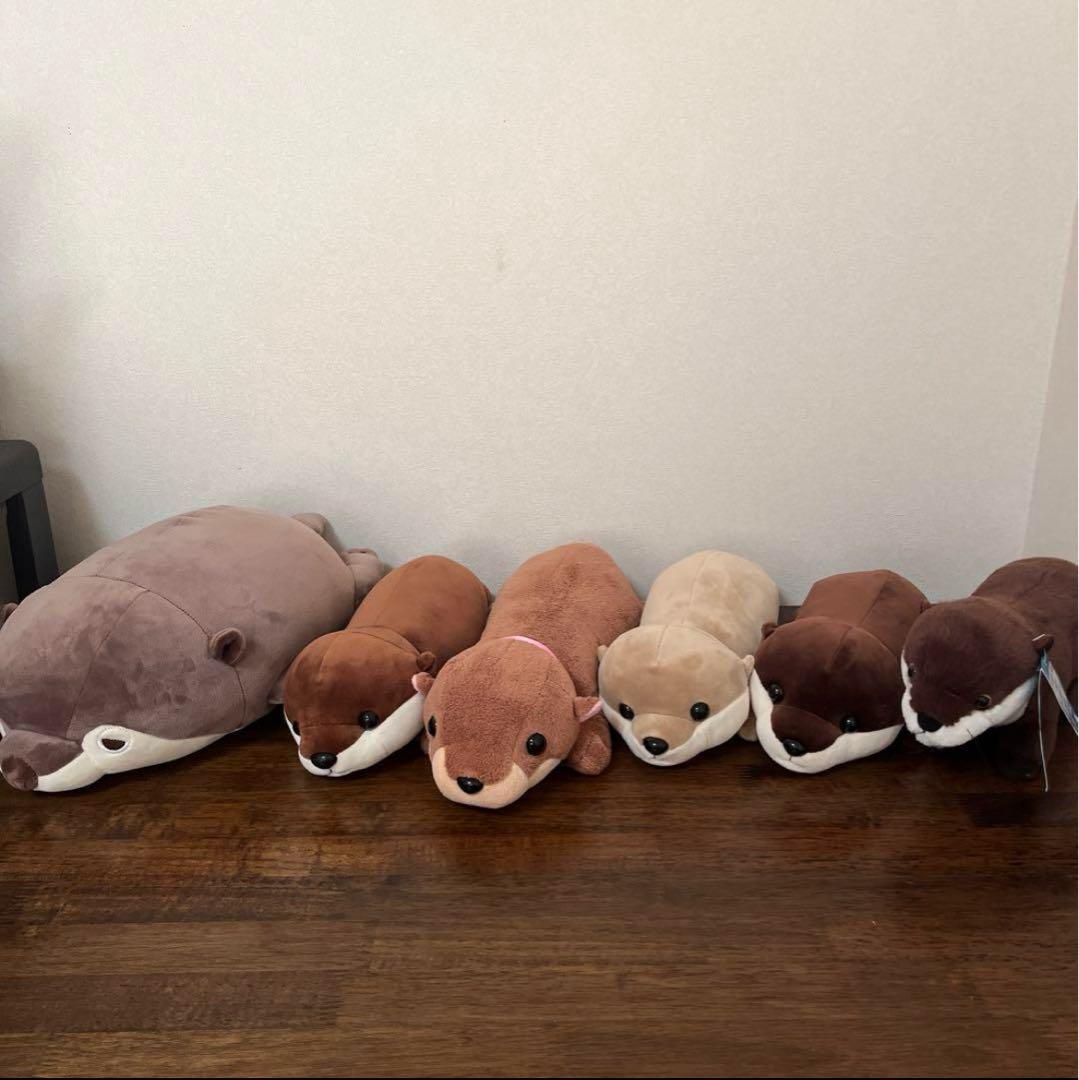 カワウソぬいぐるみ ストラップ 36個まとめ売り