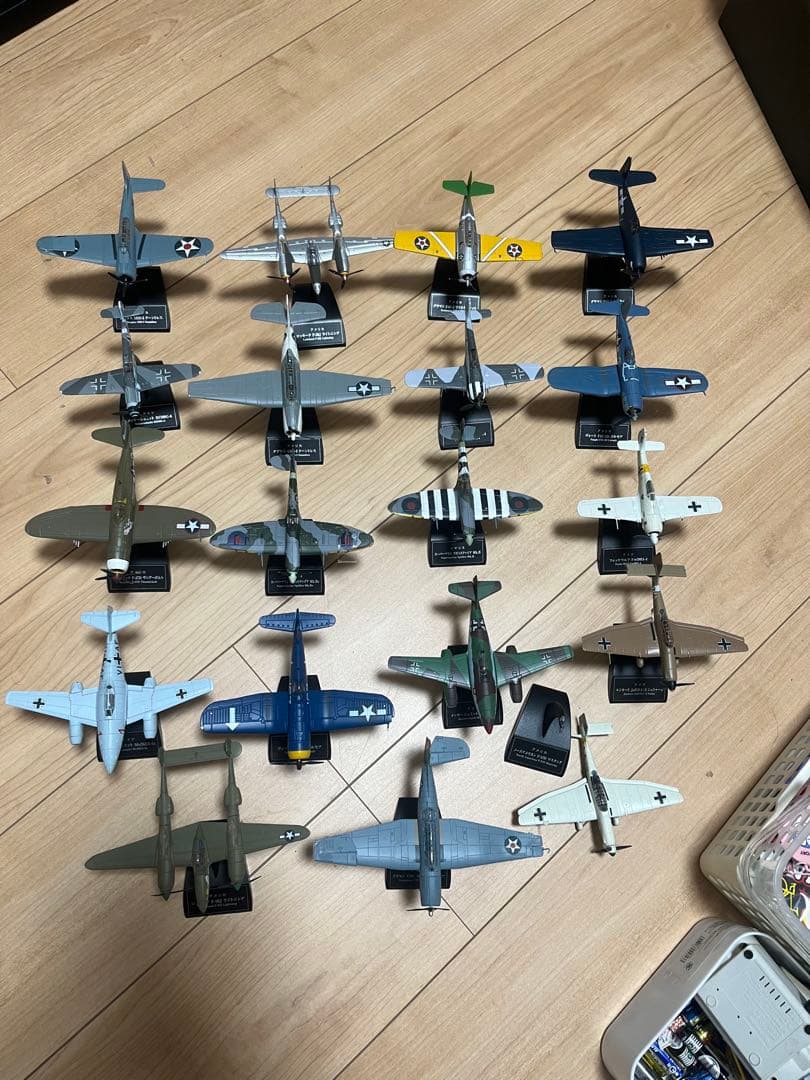 ジャンク　陸海軍機　コレクション　模型