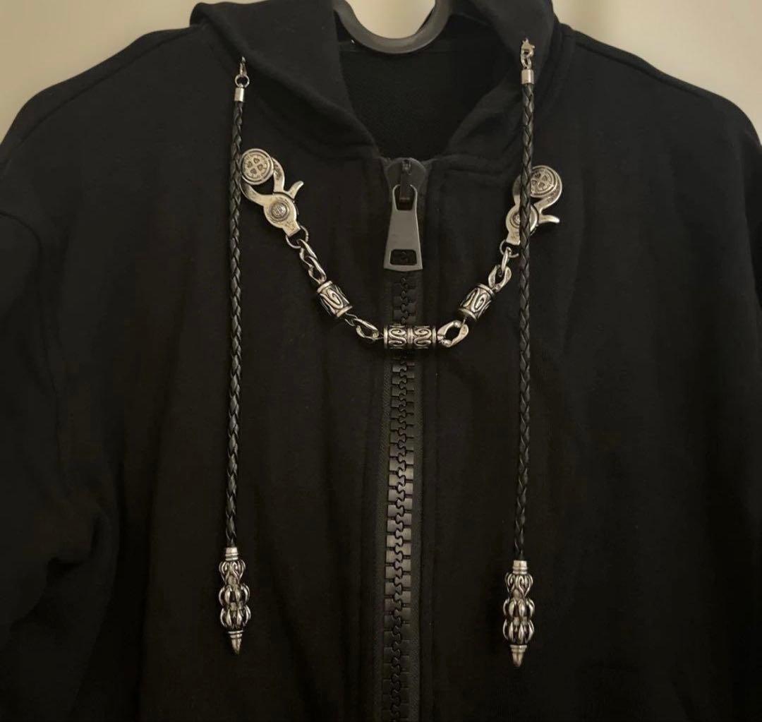 キングダムハーツ　13機関モチーフパーカー　Mサイズ