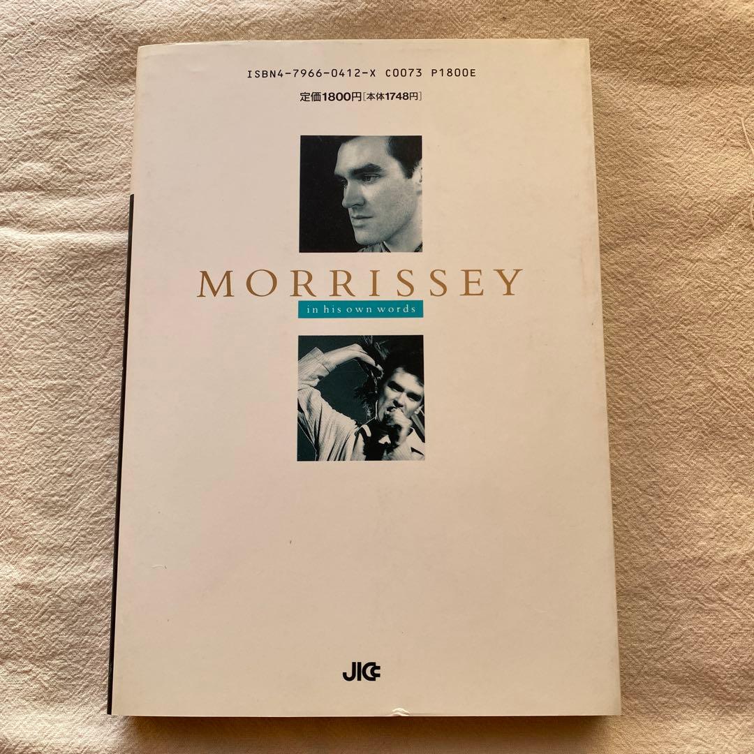 【極美品】モリッシー発言集 クイーンイズデッド 1992
