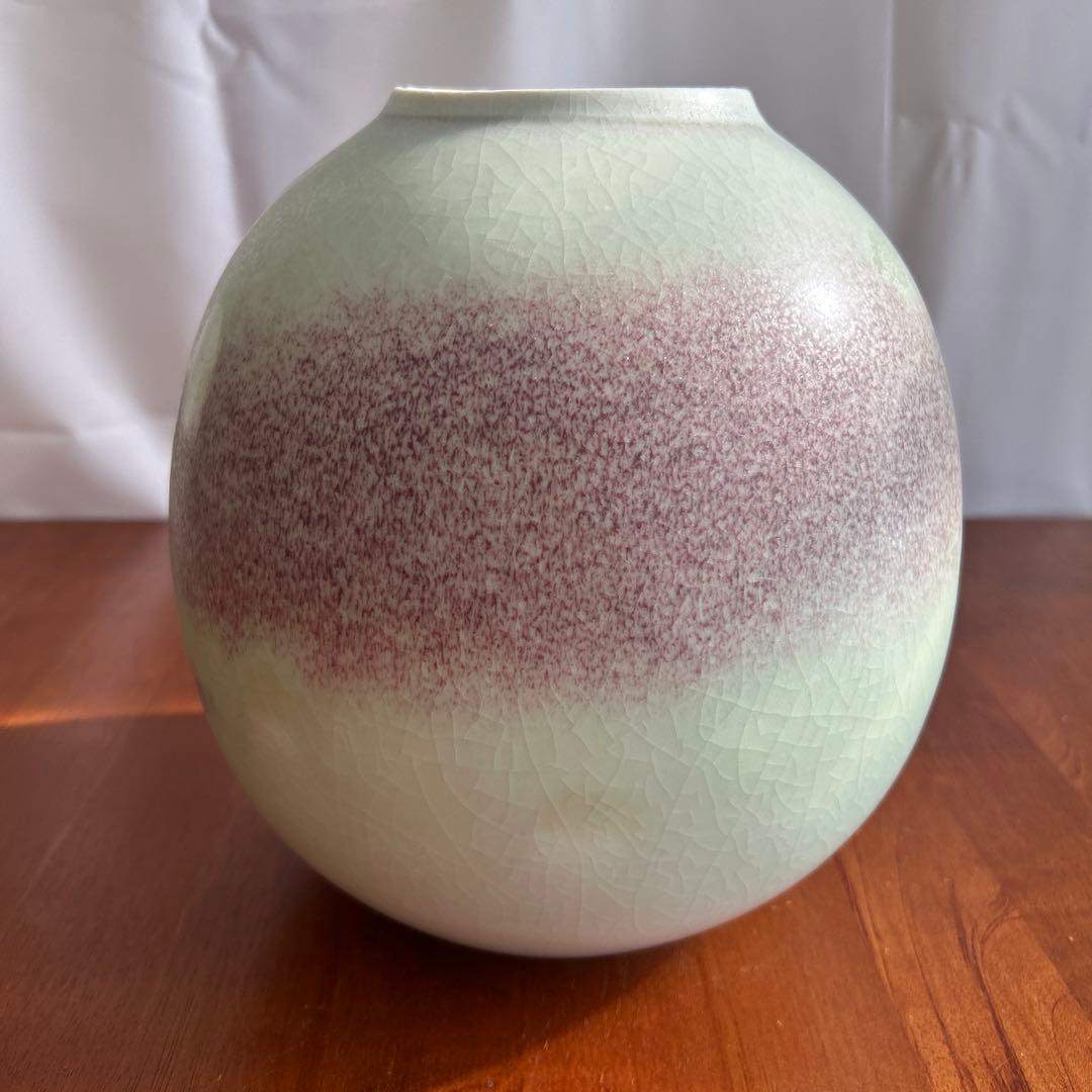 陶芸家　井上壽博　大型花瓶