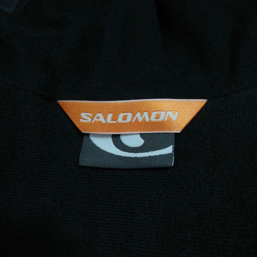 SALOMON メンズ スキーウェア ジャケット ブラック グレー M サロモン