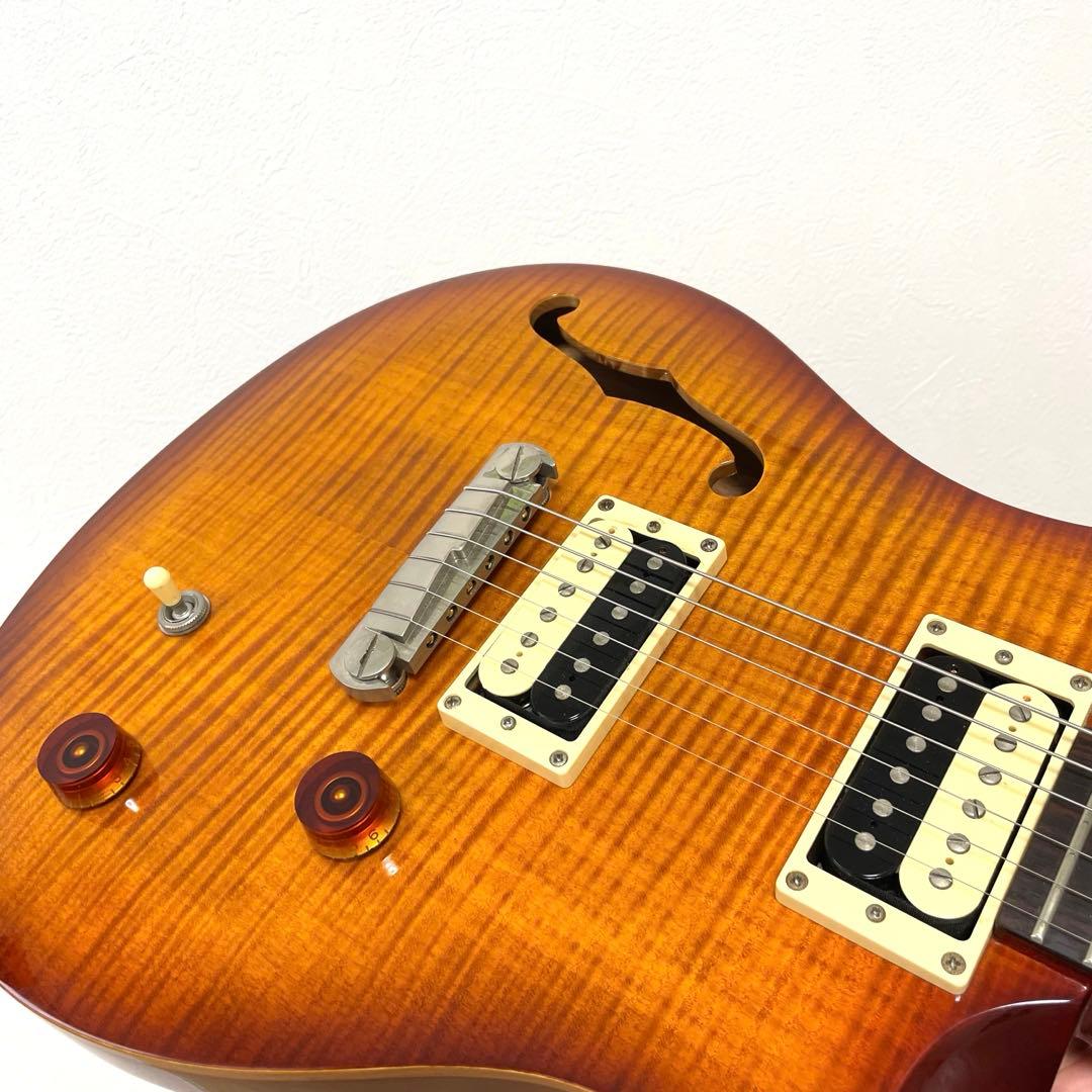 【美品】PRS SE Custom 22 Semi-Hollow セミアコ