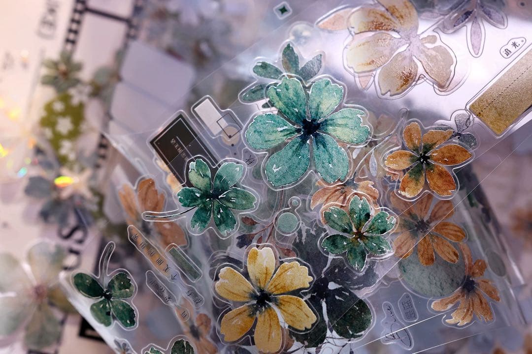 ⭐️SALE⭐️小白家文創《青书》海外マスキングテープ マステ 【7251】