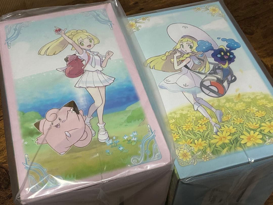 ポケモン　がんばリーリエ&ピッピ　リーリエ&コスモッグ　フィギュア