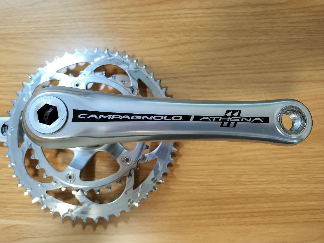 Campagnolo Athena クランクセット シルバー