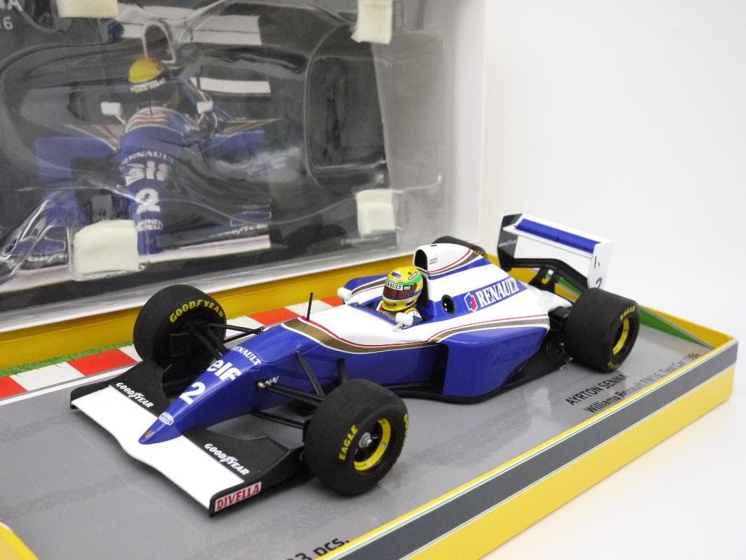1/18 ウィリアムズ FW16 ポールリカール A.セナ（訳あり）