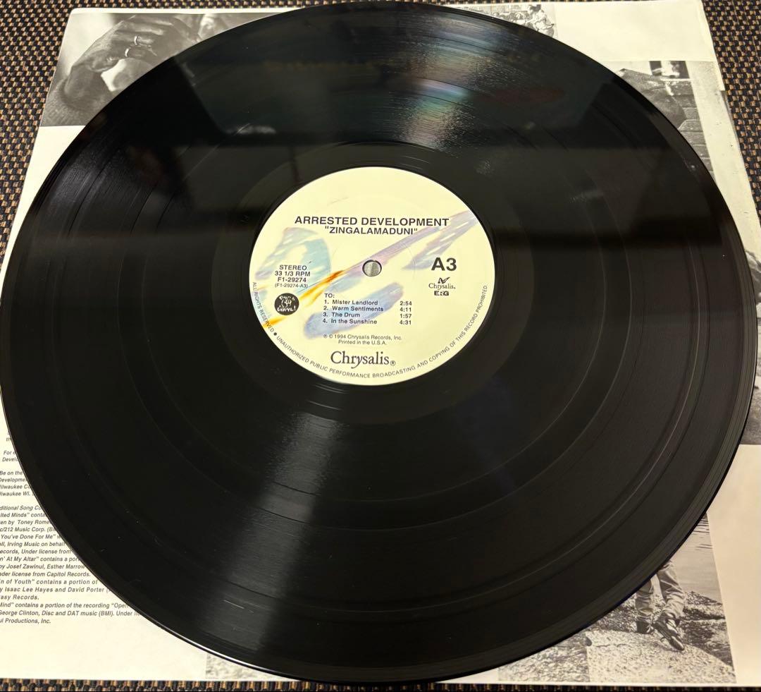 ARRESTED DEVELOPMENT ZINGALAMADUNI 2LP美品