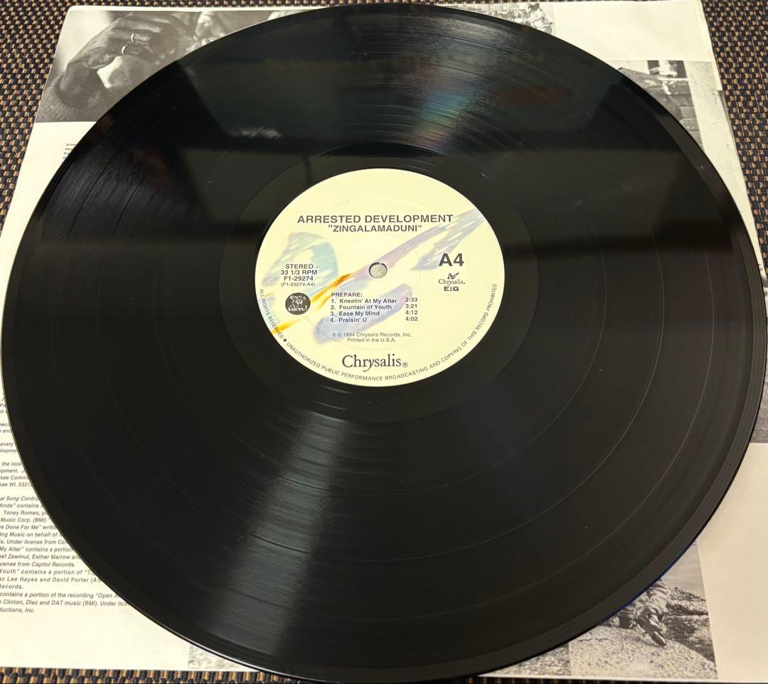 ARRESTED DEVELOPMENT ZINGALAMADUNI 2LP美品