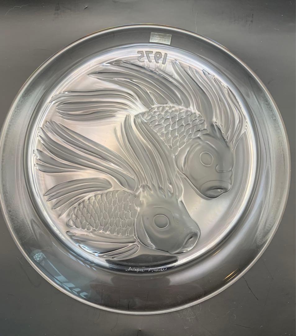 希少！ ラリック Lalique 1975  イヤープレート