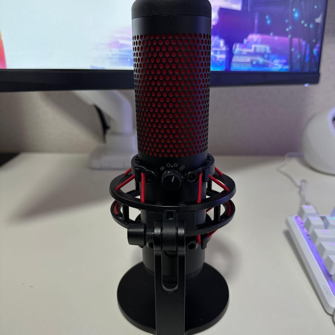 HyperX QuadCast スタンドアロンマイク
