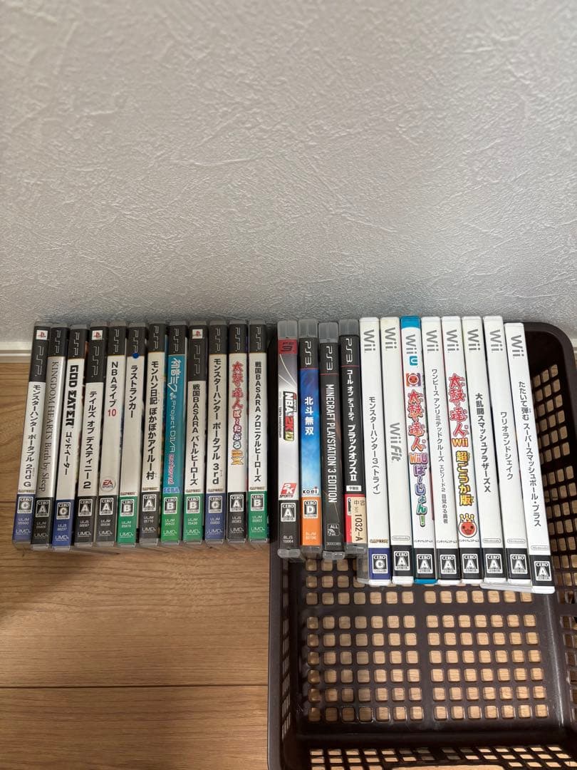ジャンク　ゲーム本体　PS3 wiiU PSP ゲームソフト各種
