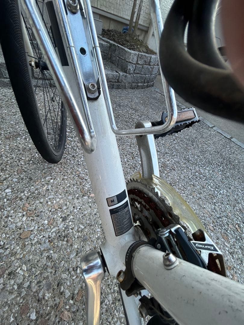 GIANT クロスバイク 7段変速 ホワイトR3Mサイズ