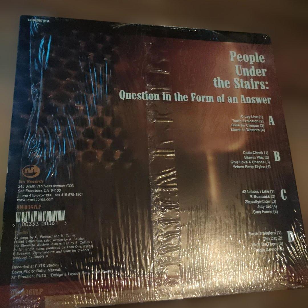 洋楽 PEOPLE UNDER THE STAIRS