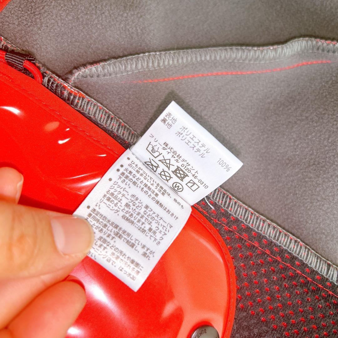 【美品】スキーウェア デサント ソフトシェルベスト DWUSJK63 SS