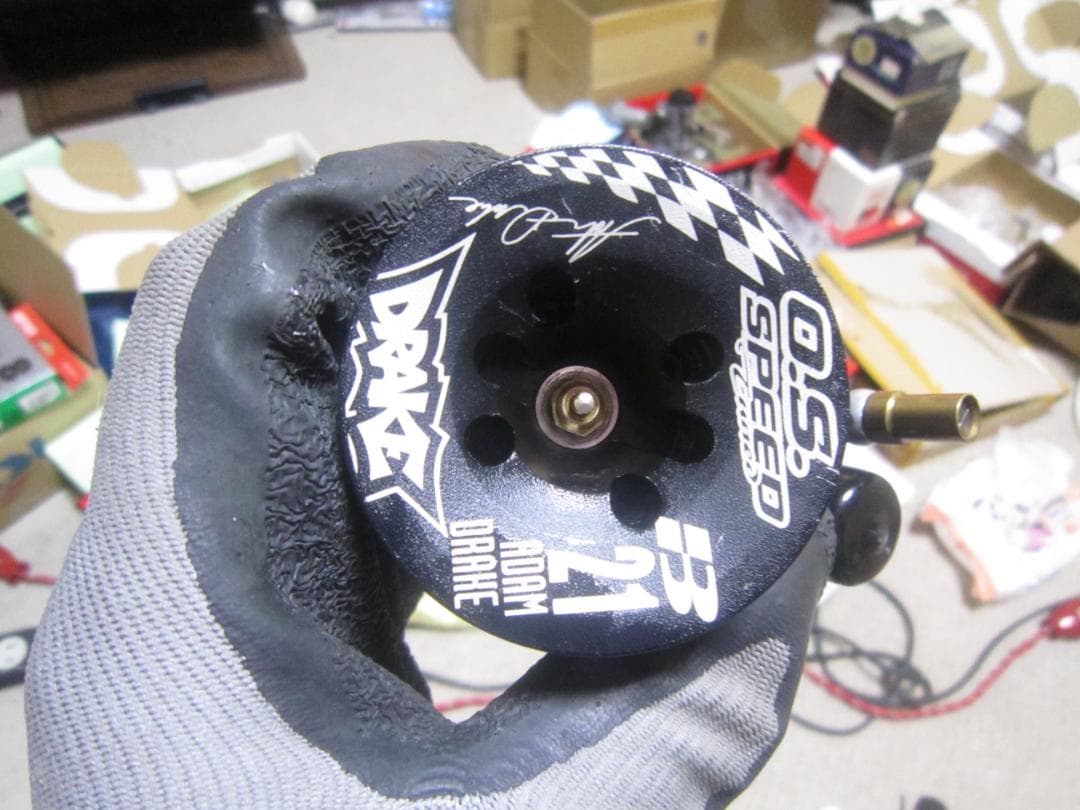 オーエススピード B21 アダムドレイク GP R/C ENGINE 固着無