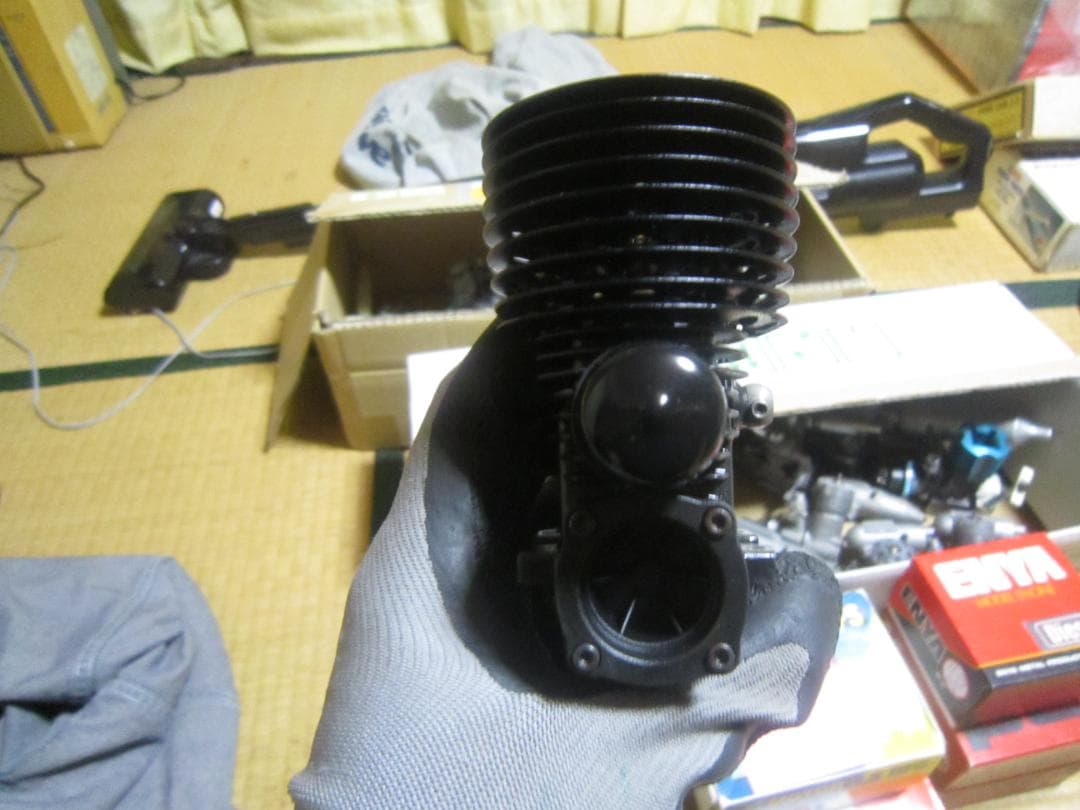 オーエススピード B21 アダムドレイク GP R/C ENGINE 固着無