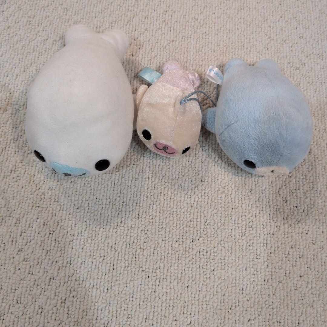 サンエックス まめゴマ コレクションぬいぐるみ　マスコット　レトロ