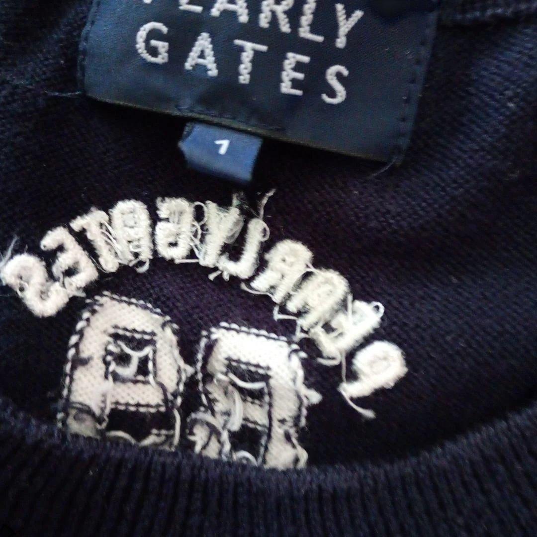 パーリーゲイツレディースコットンセーターサイズM