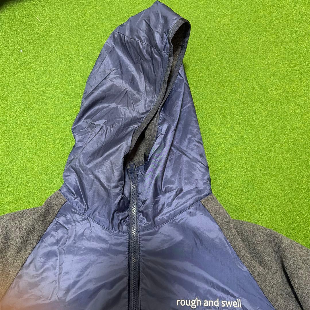 rough&swell フリース　ピークフーディー　PEAK HOODIE