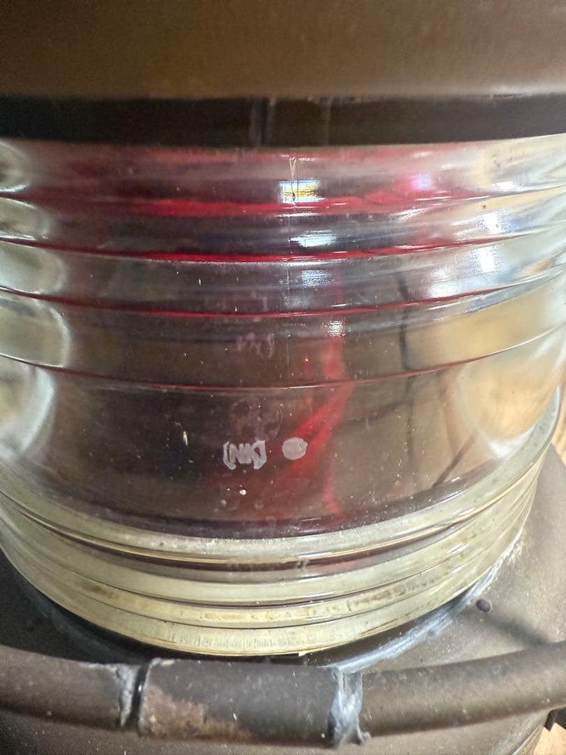 ◆美品◆レトロカンテラ◆日本船燈株式会社◆紅燈油用日船式第3号◆船舶用◆ランプ◆