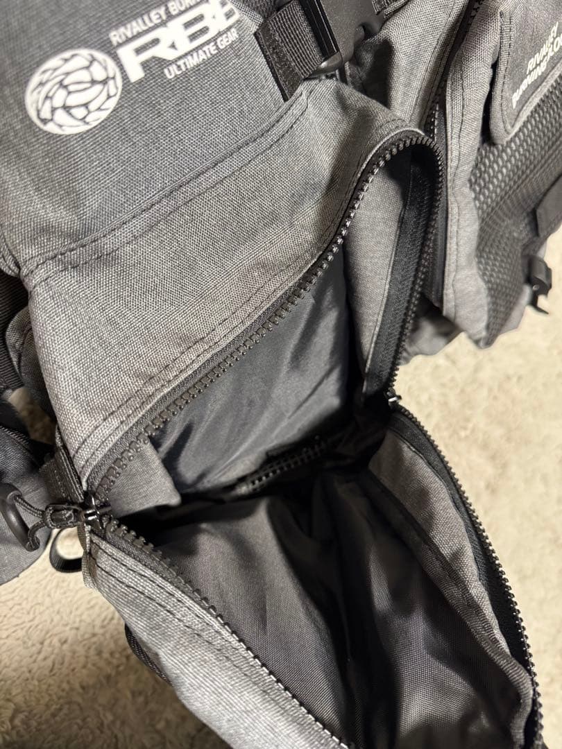 【美品】RBB タイドゲームベスト グレーデニム 7637