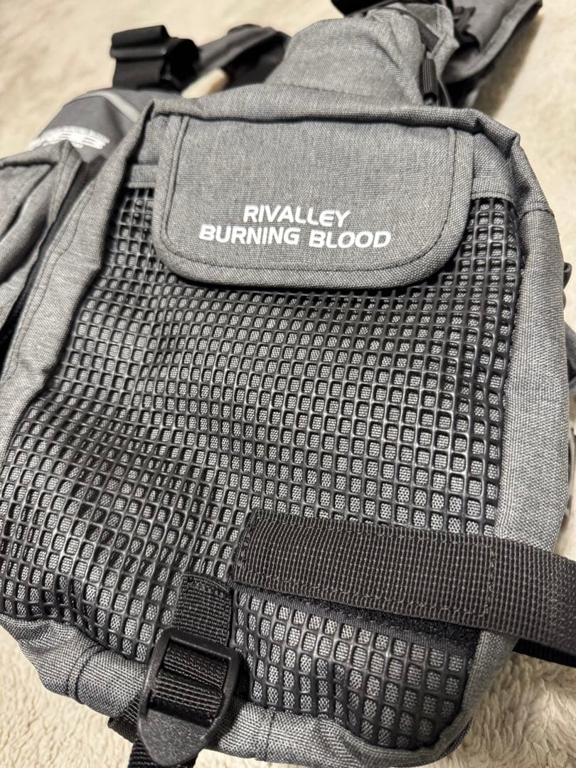 【美品】RBB タイドゲームベスト グレーデニム 7637