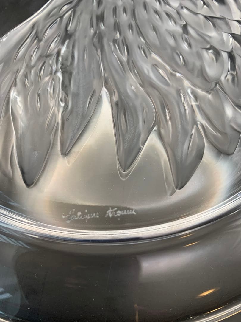 ラリック Lalique イヤープレート 1973  ルネラリック