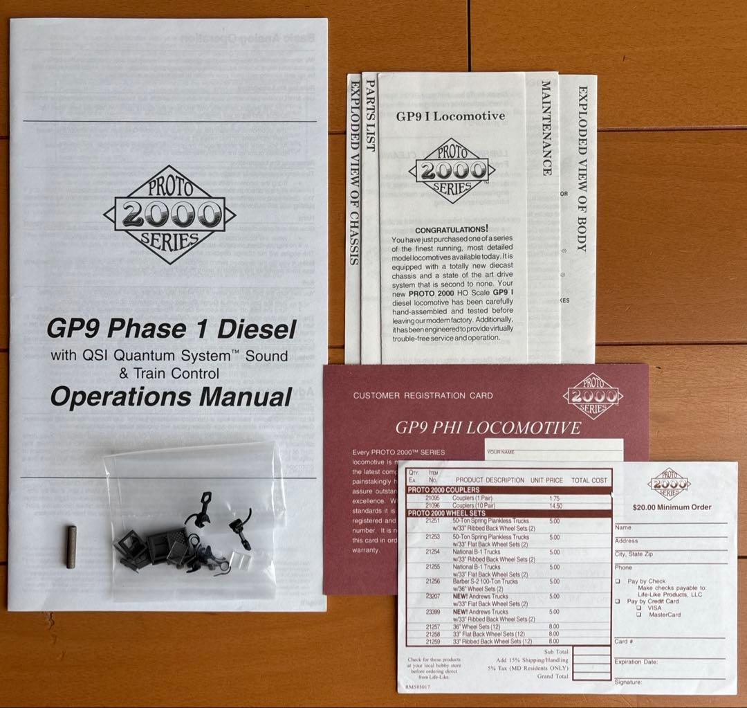 鉄道模型 Life Like PROTO 2000 GP9i UNION PACIFIC
