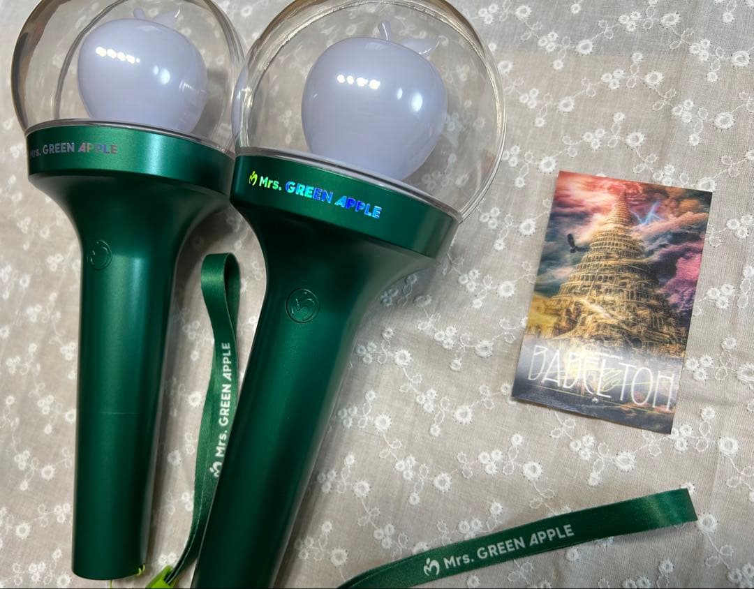 Mrs. GREEN APPLE 公式ペンライト 2本セット