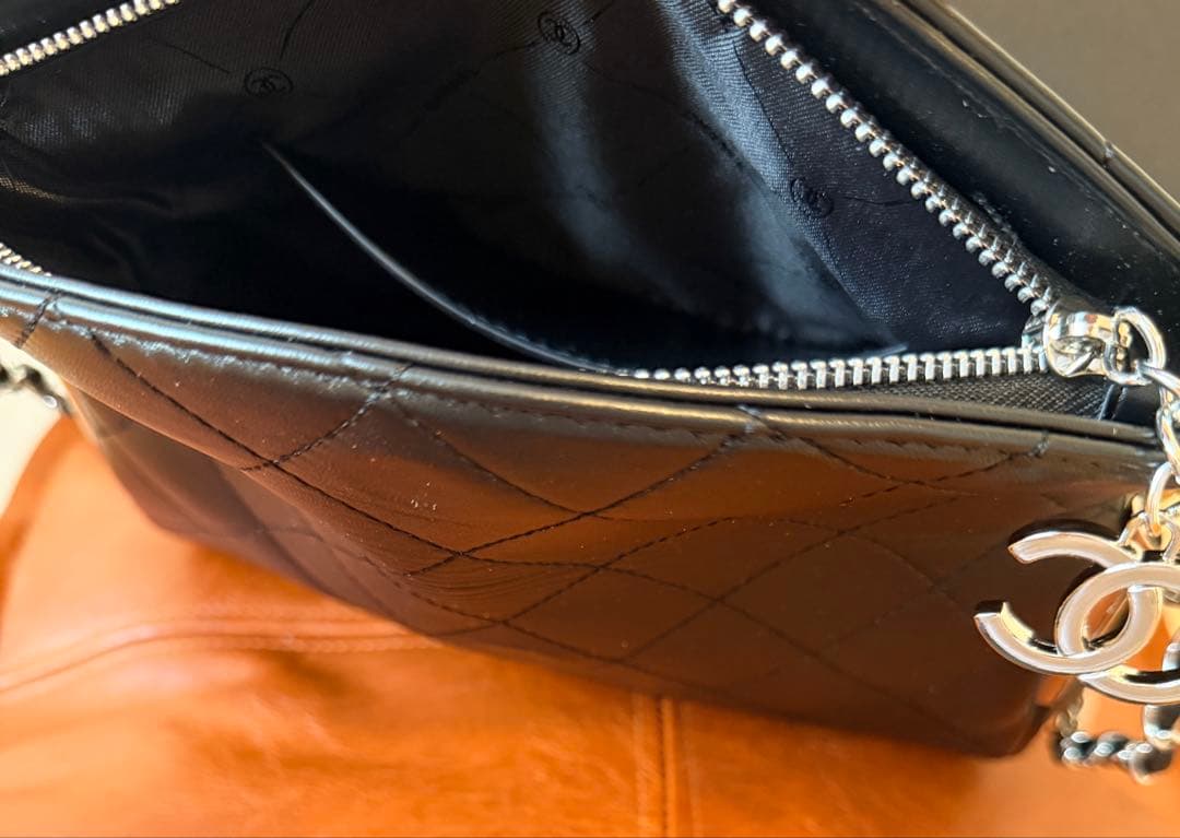 【入手困難・1点限り】キルティング チェーンバッグ ブラック希少ノベルティ 美品