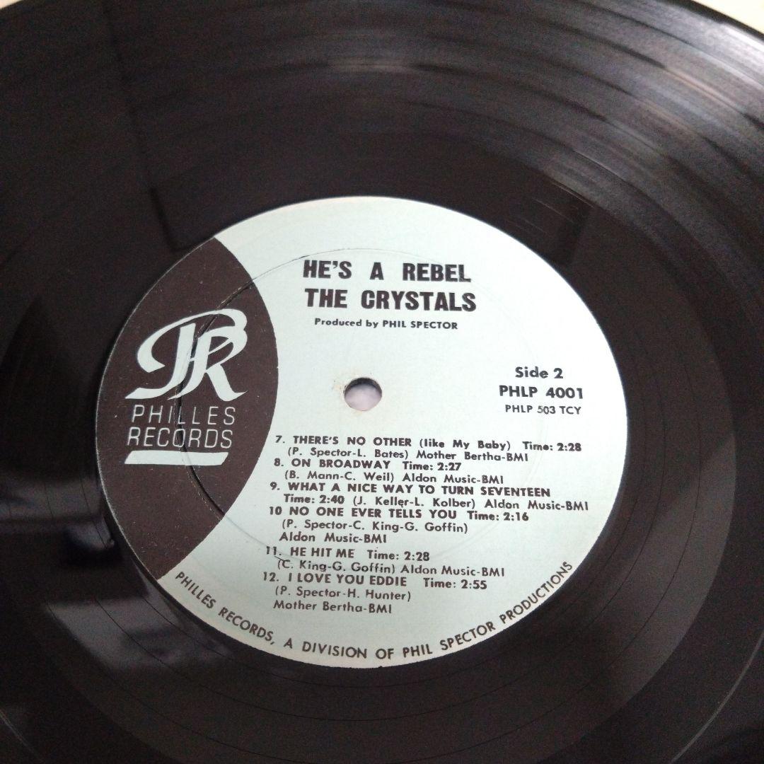 HE'S A REBEL THE CRYSTALS USオリジナルレコード