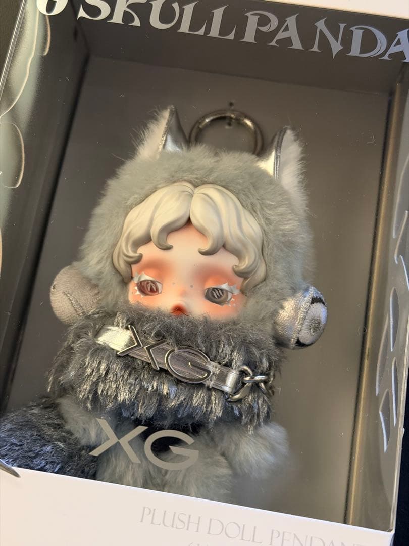 即日発送可 SKULLPANDA × XG ぬいぐるみペンダント（日本限定）