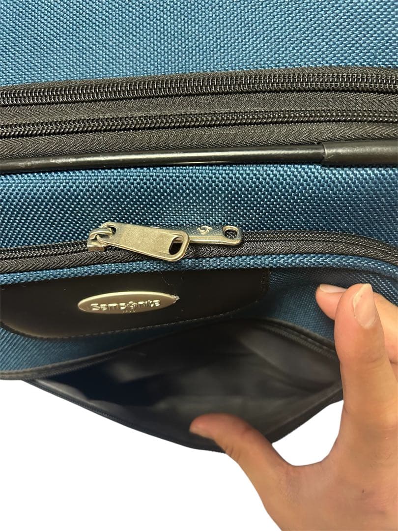 良品　海外限定 Samsonite キャリーケース　サムソナイト　ネイビー