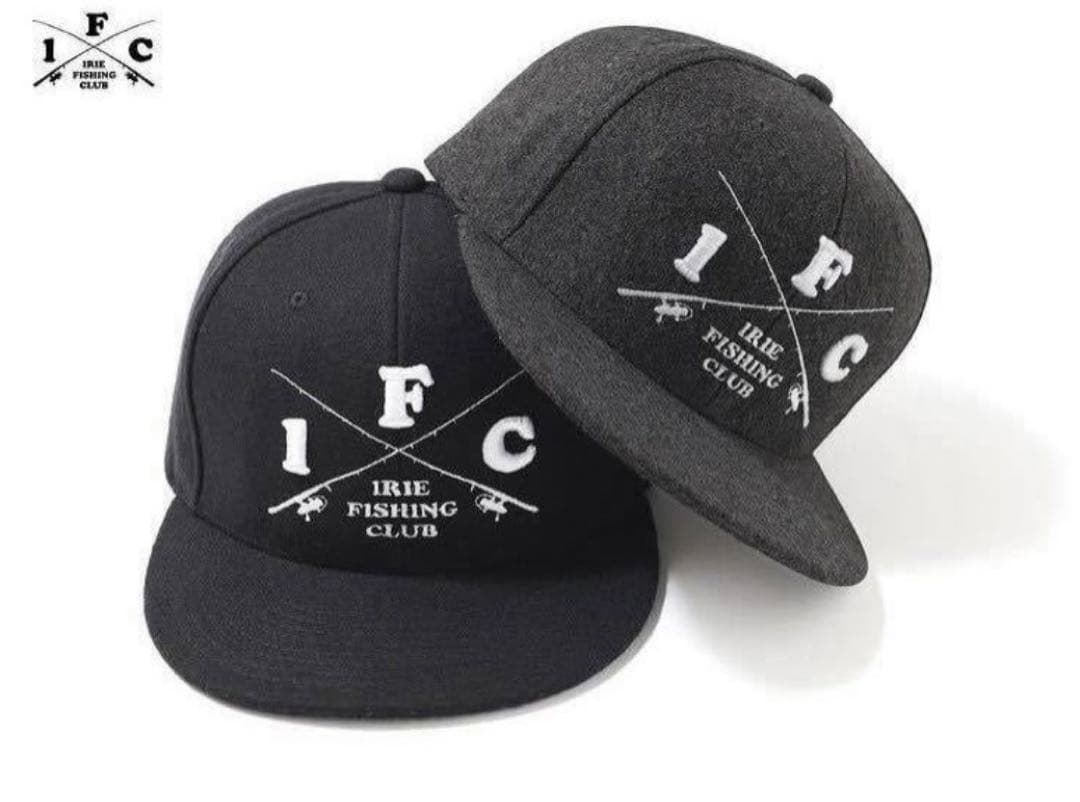 【未使用】IFC アイリーフィッシングクラブ メルトン生地 クロスロッドキャップ