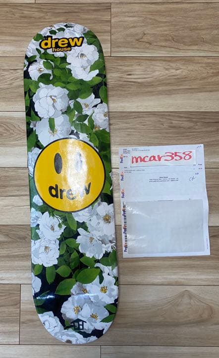 スケートボード drew mascot skate deck - iceberg roses