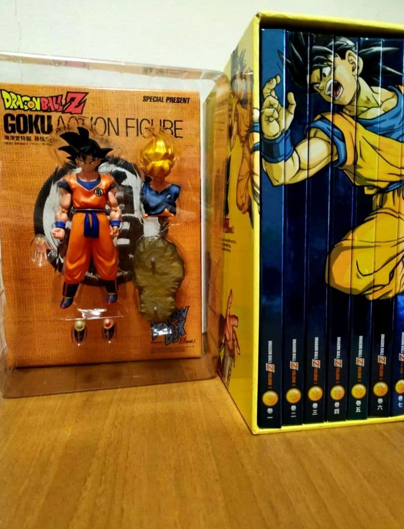 【未使用】 DVD-BOX DRAGON Z編 VOL.1 フィギュア付き