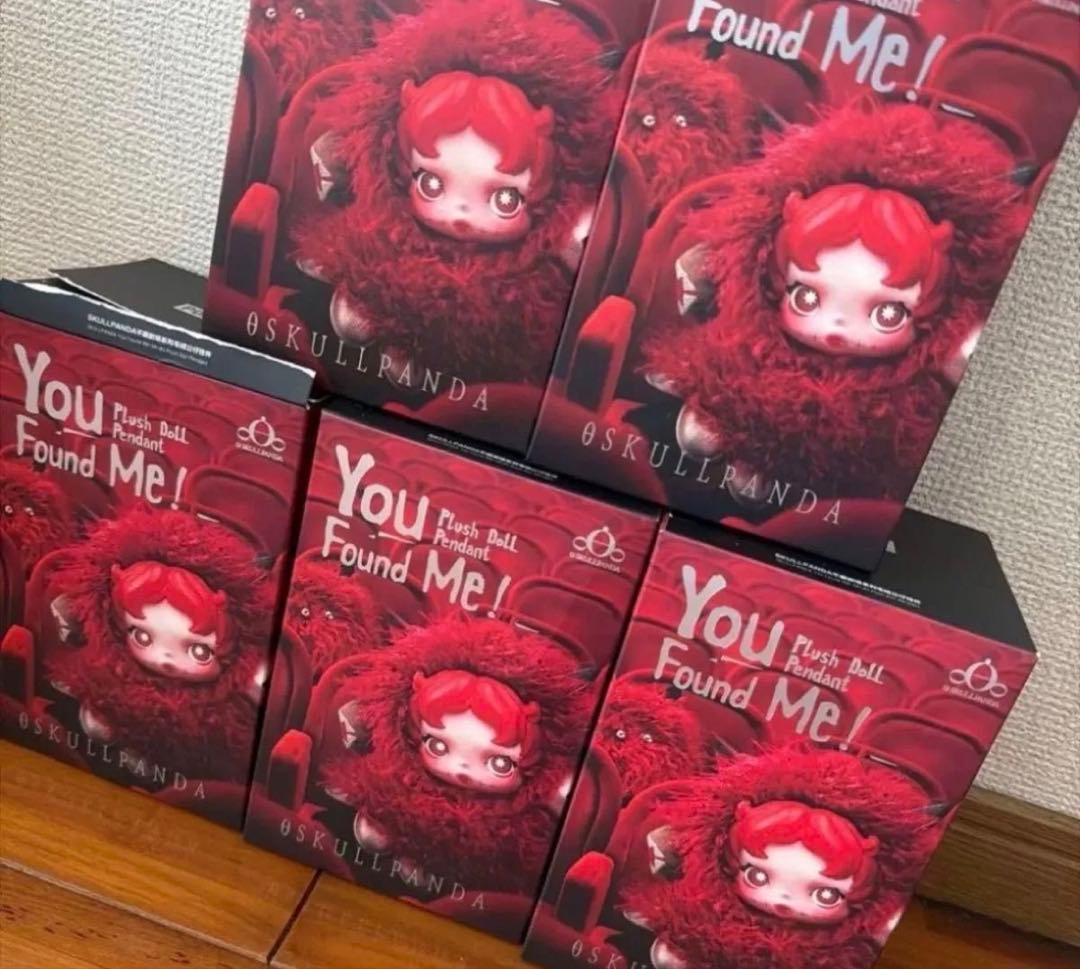 Popmart skullpanda you found meスカルパンダ　4個