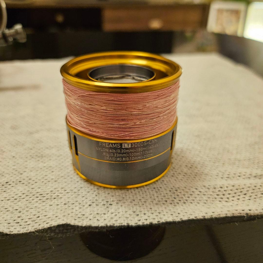 Daiwa Legalis 3000、スペア用フリームススプール付き